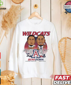 Noah Fifita And Tetairoa Mcmillan Arizona Wildcats Football T Shirt