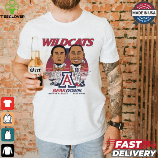 Noah Fifita And Tetairoa Mcmillan Arizona Wildcats Football T Shirt