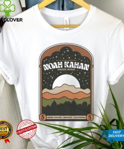 Noah Kahan July 5 6 2024 Greek Theatre UC Berkeley California shirt