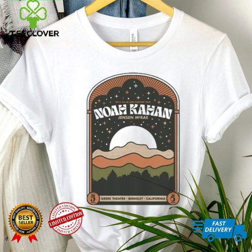 Noah Kahan July 5 6 2024 Greek Theatre UC Berkeley California shirt
