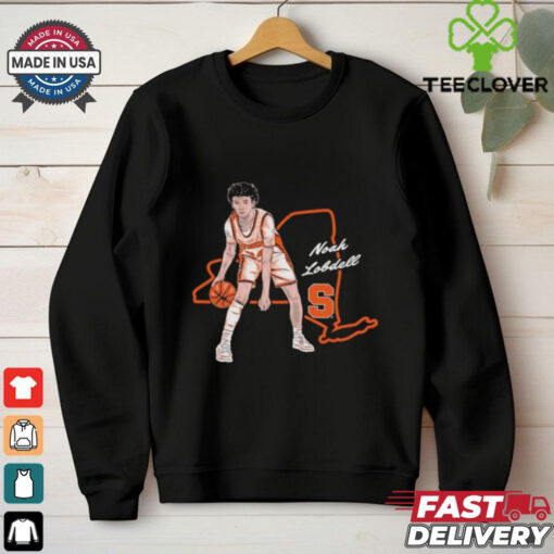 Noah Lobdell Syracuse Men’s Basketball State map shirt