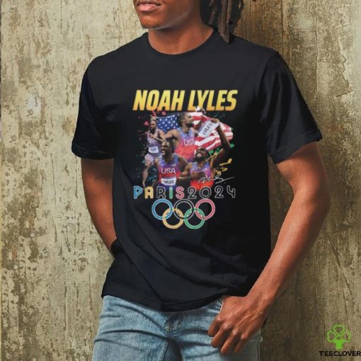 Noah Lyles Olympic Paris 2024 T Shirt