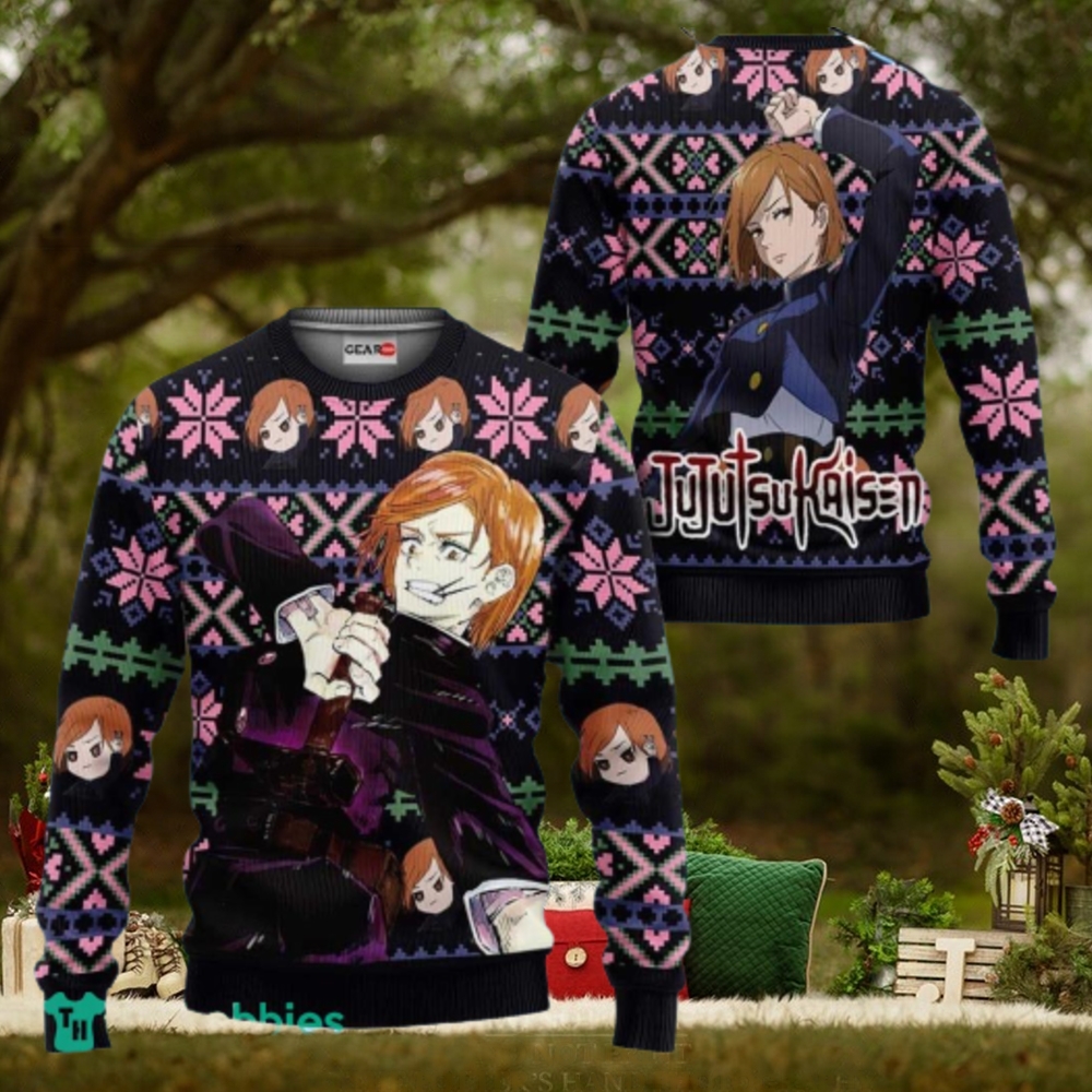 Nobara Kugisaki Ugly Christmas Sweater 3D Xmas Gifts Gift For Men And Women Nobara Kugisaki Ugly Christmas Sweater 3D Xmas Gifts Gift For Men And Women
