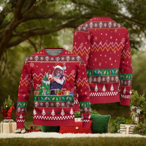 Nobara Kugisaki Ugly Christmas Sweater Custom Jujutsu Kaisen Anime Xmas Gift