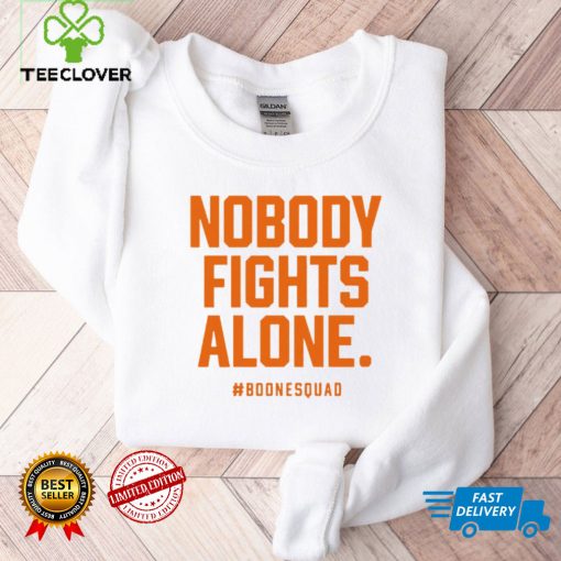 Nobody Fights Alone Boonesquad Shirt tee