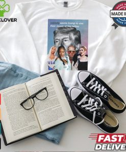 Nobody Wants Trump To Use Their Music At His Rallies shirt