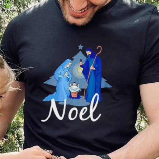 Noel Christmas Advent Nativity Scene North Star Baby Shirt