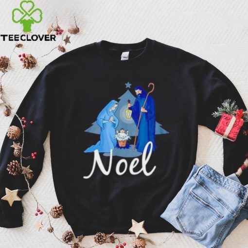 Noel Christmas Advent Nativity Scene North Star Baby Shirt