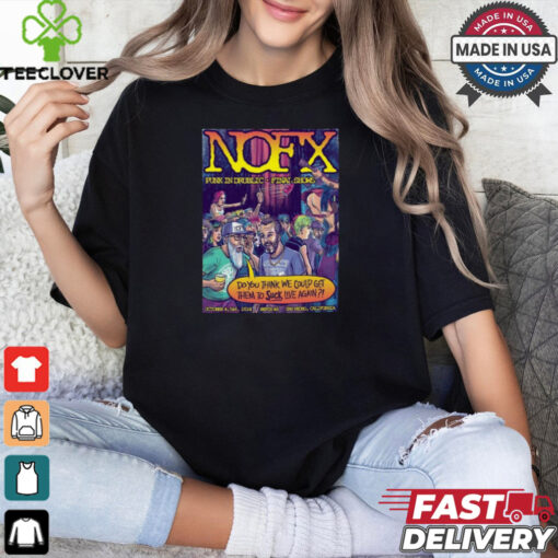 Nofx San Pedro, CA, US Nofx Oct 4 6 2024 Event Poster Shirt