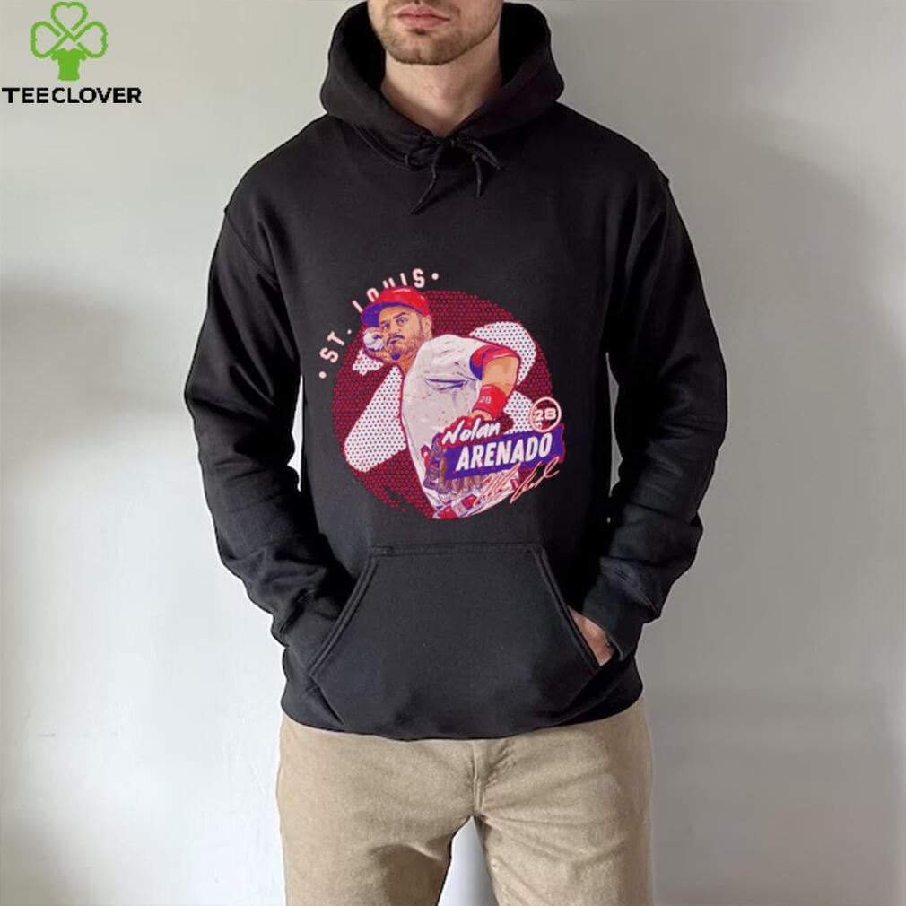 Nolan Arenado St. Louis Dots Baseball Shirt Nolan Arenado St. Louis Dots Baseball Shirt