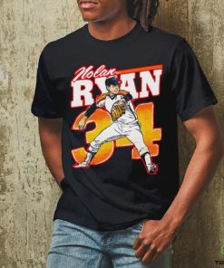 Nolan Ryan Houston Astros baseball number 34 t shirt