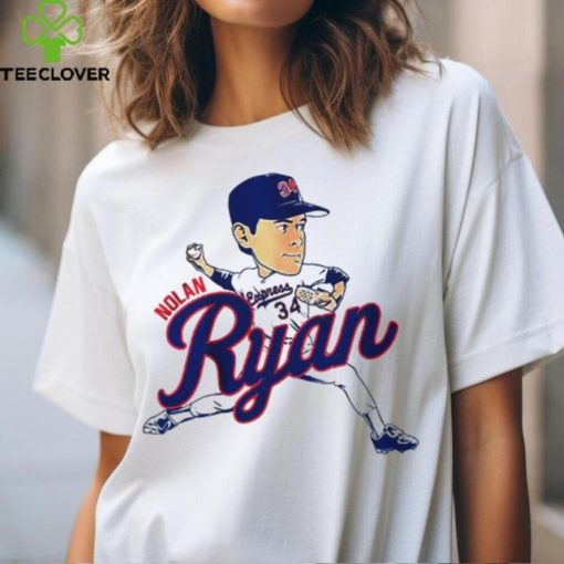 Nolan Ryan Texas Caricature shirt