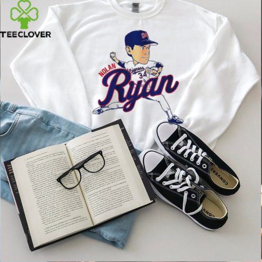 Nolan Ryan Texas Caricature shirt
