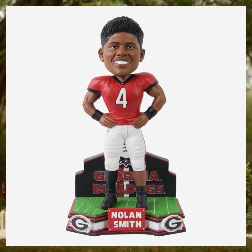 Nolan Smith Georgia Bulldogs Football Student Athlete Bobblehead Ornament