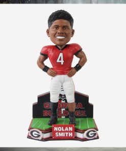 Nolan Smith Georgia Bulldogs Football Student Athlete Bobblehead Ornament