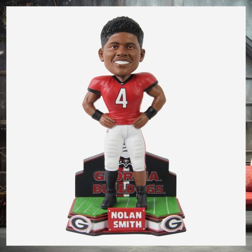 Nolan Smith Georgia Bulldogs Football Student Athlete Bobblehead Ornament