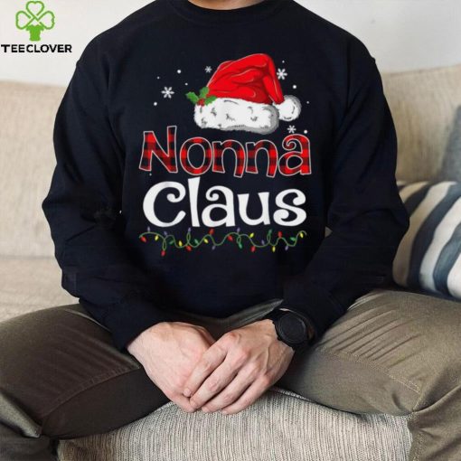 Nonna Claus Santa Funny Christmas Pajama Matching Family Shirt