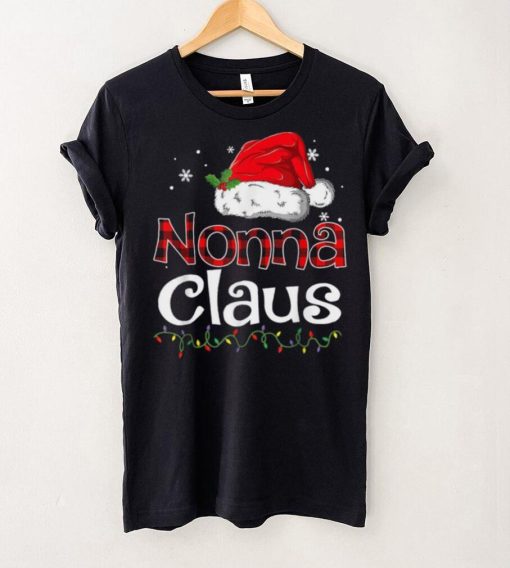 Nonna Claus Santa Funny Christmas Pajama Matching Family Shirt