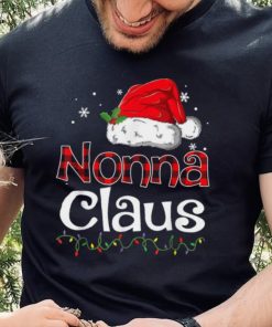 Nonna Claus Santa Funny Christmas Pajama Matching Family Shirt