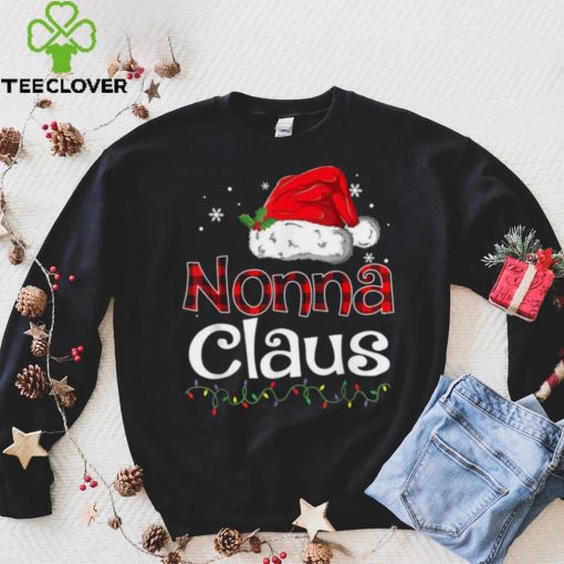 Nonna Claus Santa Funny Christmas Pajama Matching Family Shirt