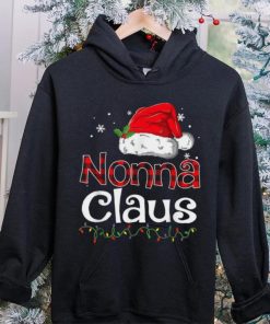 Nonna Claus Santa Funny Christmas Pajama Matching Family Shirt