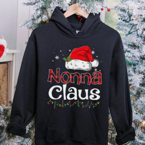 Nonna Claus Santa Funny Christmas Pajama Matching Family Shirt