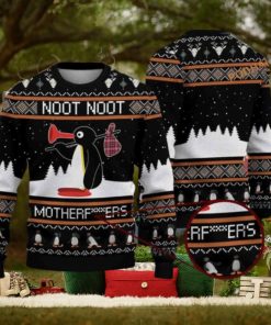 Noot Motherfuers Mens Colorful 3D Ugly Holiday Sweater