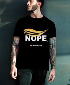 Nope Anti Trump Hair Biden 2024 Shirt