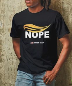 Nope Anti Trump Hair Biden 2024 Shirt