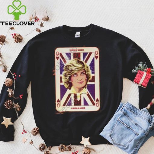 Nordacious Lady Di Queen Of Hearts Shirt