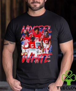 Noreel White Ole Miss Rebels vintage shirt
