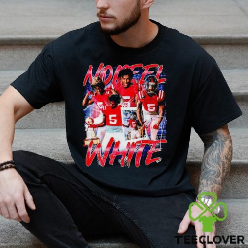 Noreel White Ole Miss Rebels vintage shirt