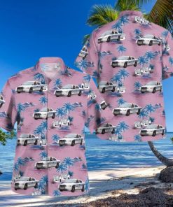 Norfolk Police Department Ford Crown Victoria City Of Norfolk Virginia Hawaiian Shirt