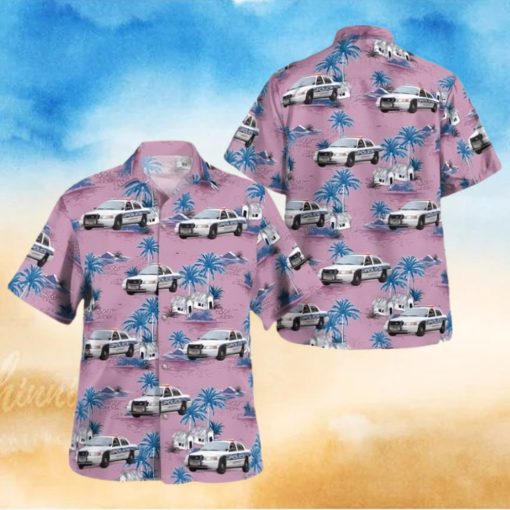 Norfolk Police Department Ford Crown Victoria City Of Norfolk Virginia Hawaiian Shirt