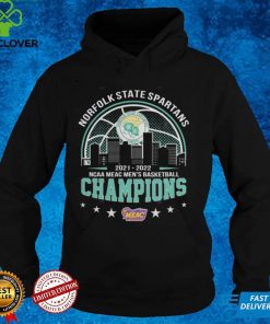 Norfolk State Spartans 2022 NCAA MEAC Men's Basketball Graphic Unisex T Shirt, Sweatshirt