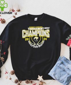 Norfolk State Spartans 2024 MEAC women’s basketball Conference Tournament Champions logo shirt