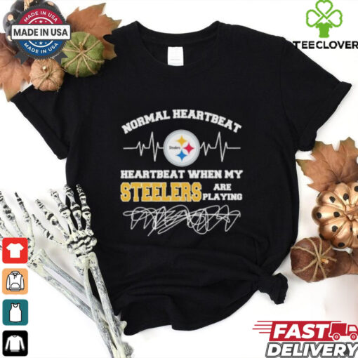 Normal Heartbeat When My Pittsburgh Steelers Are Playing Shirt