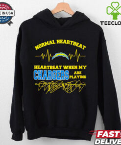 Normal heartbeat when my Los Angeles Chargers are playing shirt