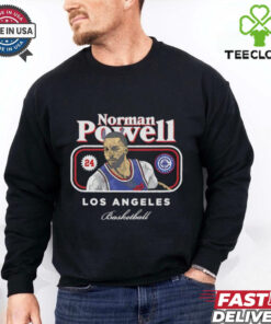 Norman Powell 24 Los Angeles Clippers Basketball cover signature shirt