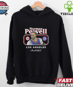 Norman Powell 24 Los Angeles Clippers Basketball cover signature shirt