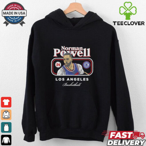 Norman Powell 24 Los Angeles Clippers Basketball cover signature shirt
