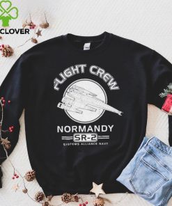 Normandy Sr2 Flight Crew System Alliance Navy Mass Effect Shirt