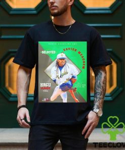 North Carolina A&T Xavier Meachem poster shirt 1 North Carolina A&T Xavier Meachem poster shirt