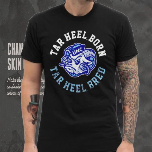 North Carolina Tar Heel born tar heel bred shirt