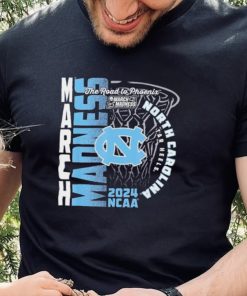 North Carolina Tar Heels 2024 NCAA Basketball the road to Phoenix March Madness hoodie, sweater, longsleeve, shirt v-neck, t-shirt