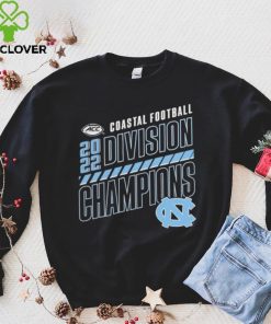 North Carolina Tar Heels Champions ACC Coastal Division Football 2022 shirt