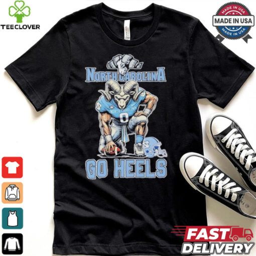 North Carolina Tar Heels Football Go Heels Mascot Shirt