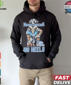 North Carolina Tar Heels Football Go Heels Mascot Shirt