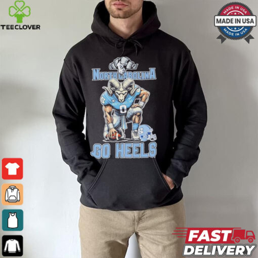 North Carolina Tar Heels Football Go Heels Mascot Shirt