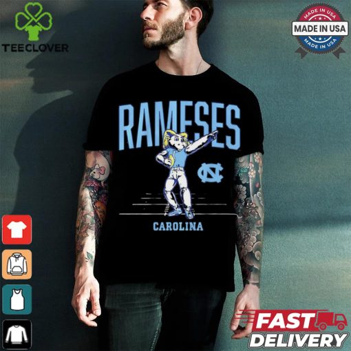 North Carolina Tar Heels Football Rameses mascot shirt